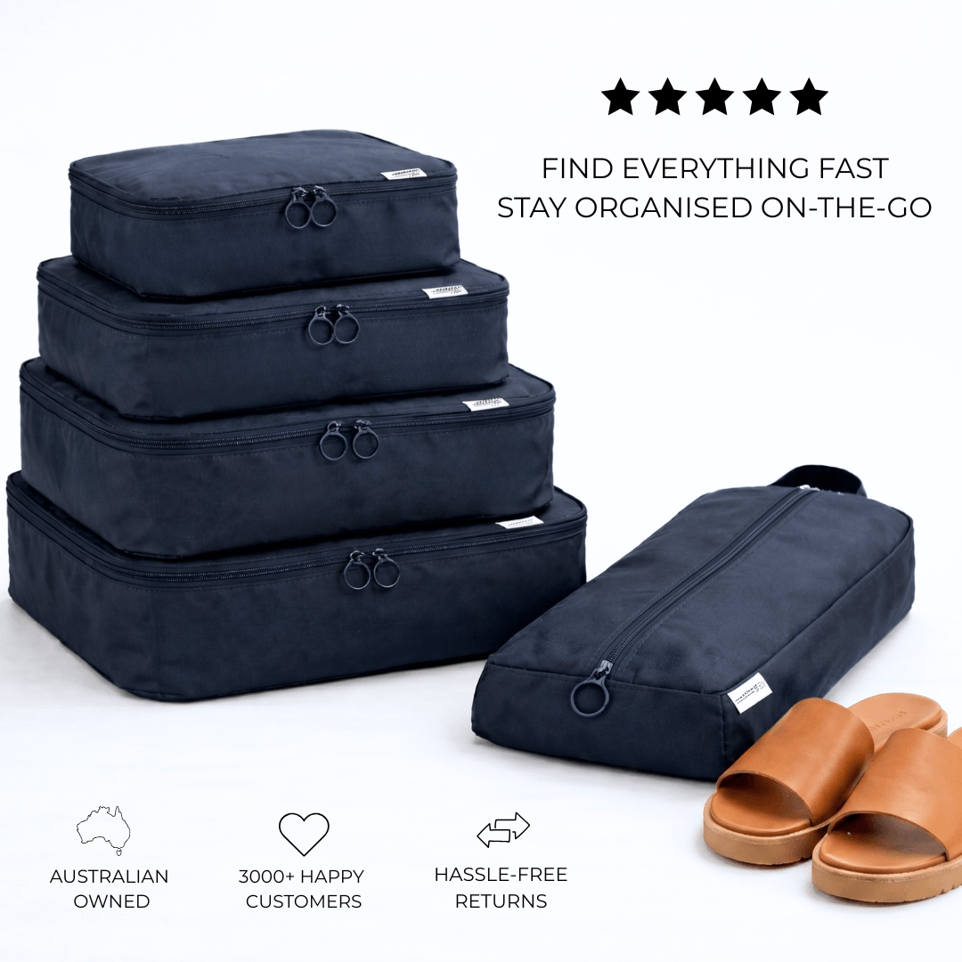 Packing Cubes Set (5pc) | Designed for Weekender™ Bags