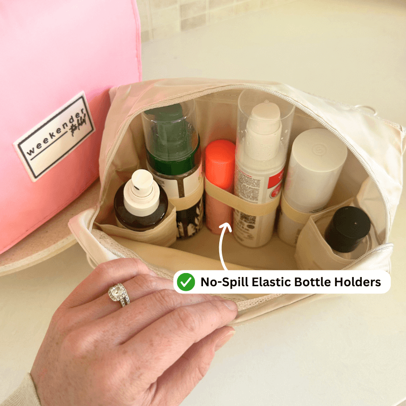 Hang-or-Stand Toiletry Bag