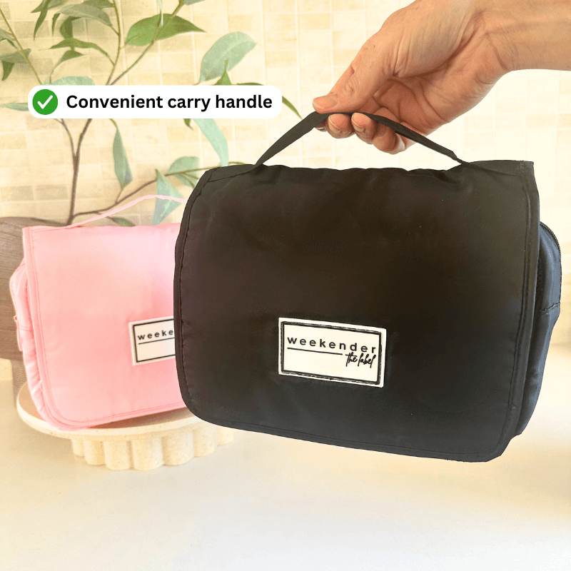 Hang-or-Stand Toiletry Bag