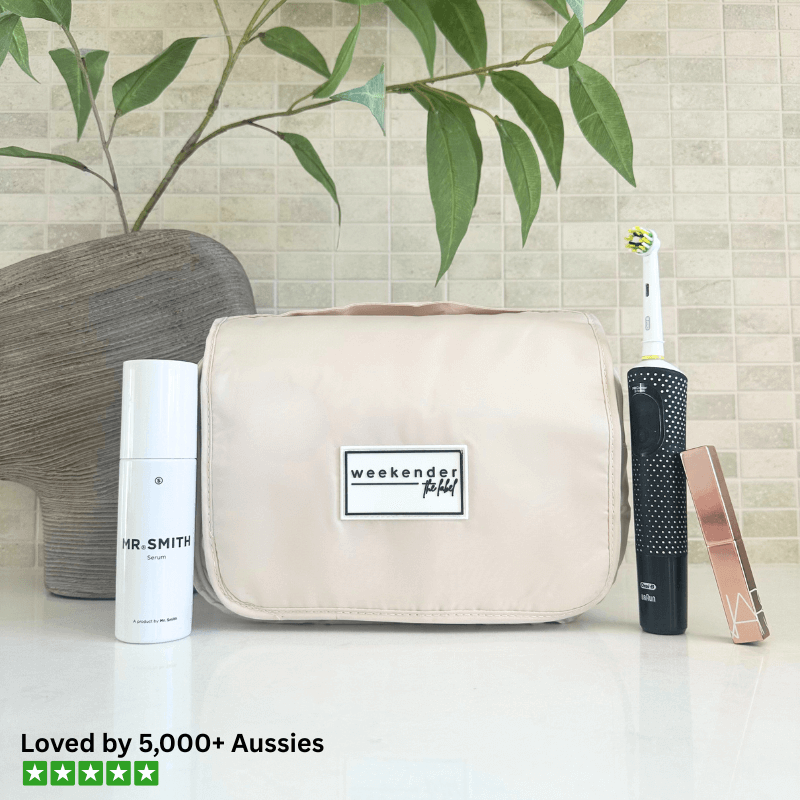 Hang-or-Stand Toiletry Bag