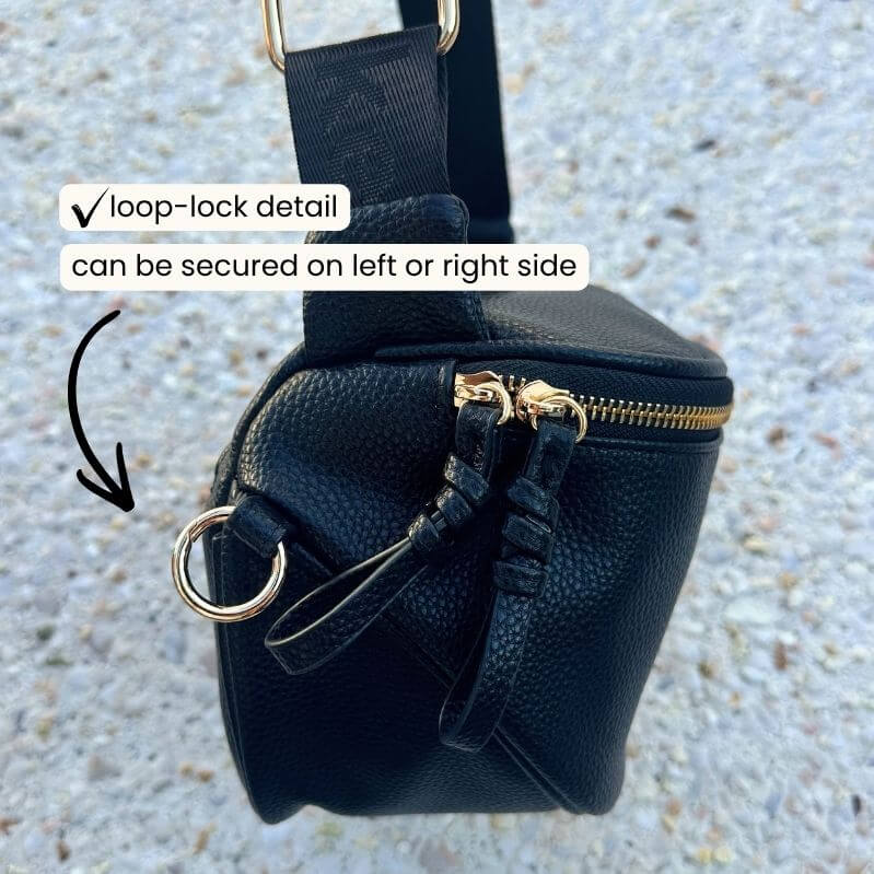 PRE-ORDER: Anti-Theft Crossbody Bag | Loop-Lock Zips, RFID Protection