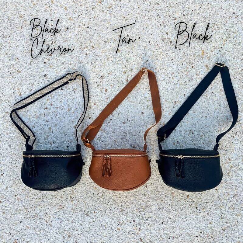 PRE-ORDER: Anti-Theft Crossbody Bag | Loop-Lock Zips, RFID Protection