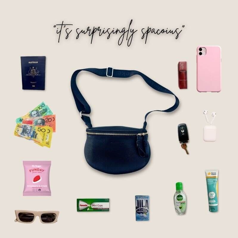 PRE-ORDER: Anti-Theft Crossbody Bag | Loop-Lock Zips, RFID Protection