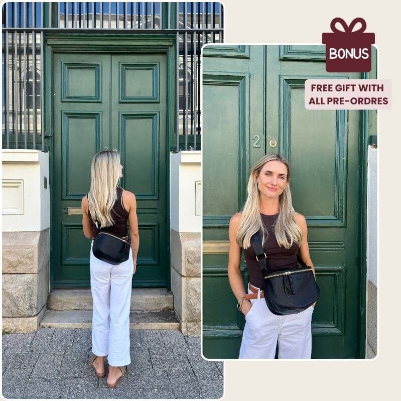 PRE-ORDER: Anti-Theft Crossbody Bag | Loop-Lock Zips, RFID Protection