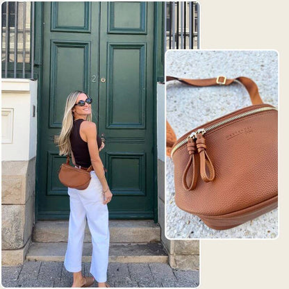 PRE-ORDER: Anti-Theft Crossbody Bag | Loop-Lock Zips, RFID Protection