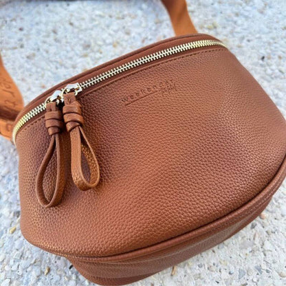PRE-ORDER: Anti-Theft Crossbody Bag | Loop-Lock Zips, RFID Protection