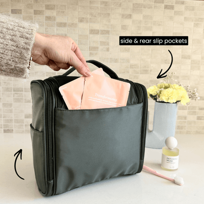 Deluxe Toiletry Bag | 18 Pockets, Fits It All