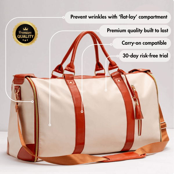 theWeekender™ Luxe Anti-Wrinkle Duffle