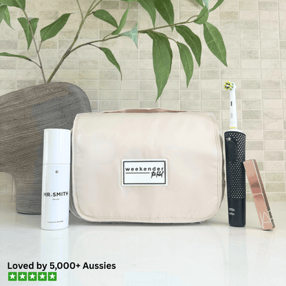 Hang-or-Stand Toiletry Bag