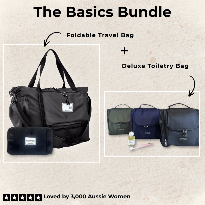 Basics Bundle | Bag & Toiletry Combo