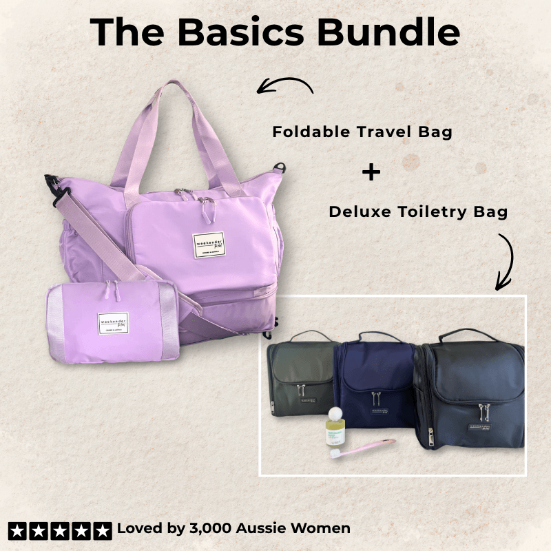 Basics Bundle | Bag & Toiletry Combo